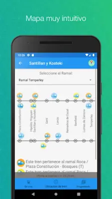 Transporte público en vivo (Tr android App screenshot 5